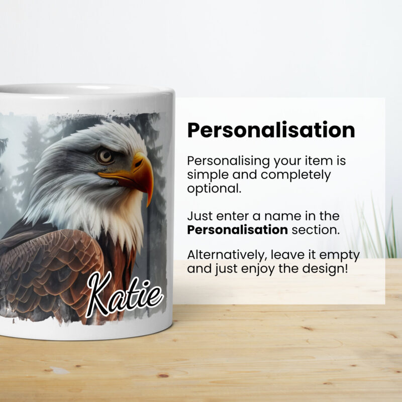 Bald Eagle Mug, Sovereign of the Skies - Image 3