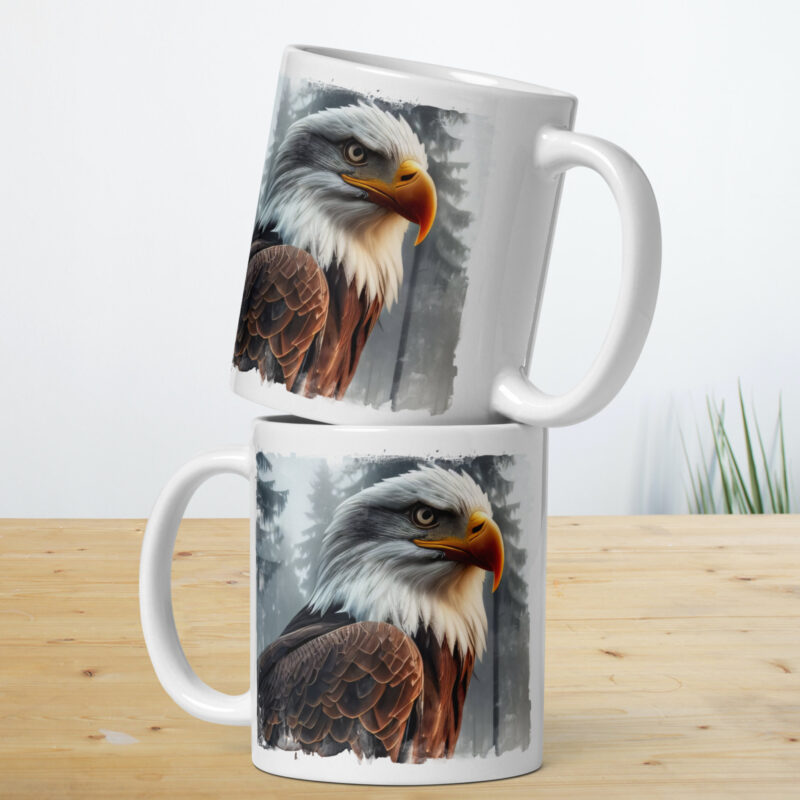 Bald Eagle Mug, Sovereign of the Skies - Image 2