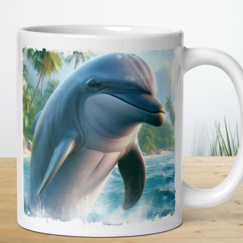 Dolphin Mug, Crest of the Wave
