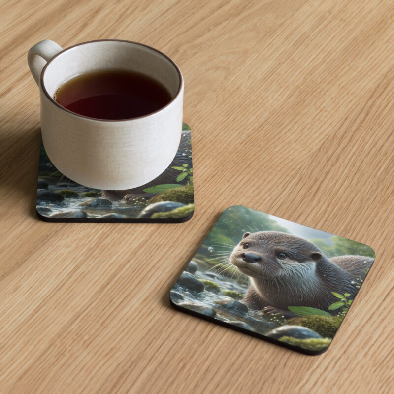 Otter Coaster, Whiskers and Waterdrops - Image 3