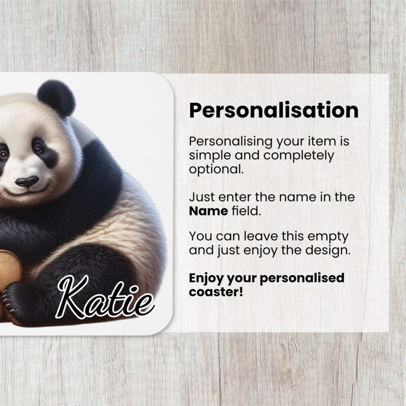 Panda Coaster, Lumber Lullaby - Image 4