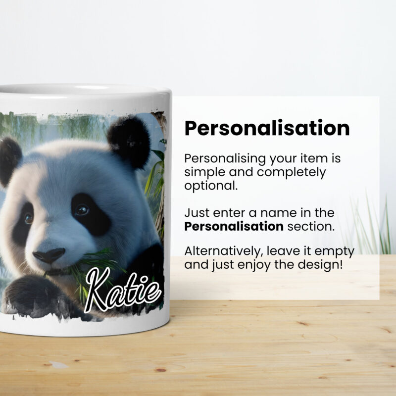 Panda Mug, Tranquil Morning - Image 3