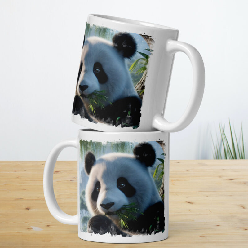 Panda Mug, Tranquil Morning - Image 2