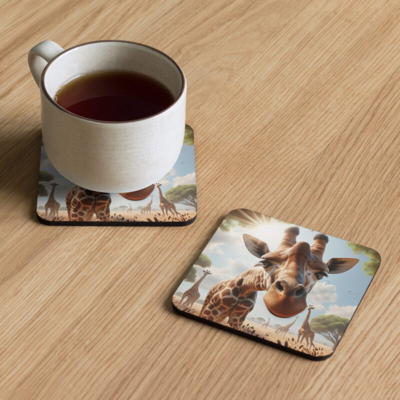 Giraffe Coaster, Safari Sunshine - Image 3