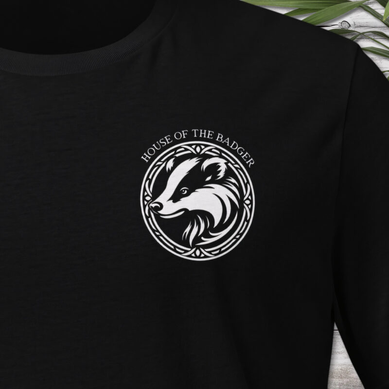 House of the Badger T-shirt, Pocket Print