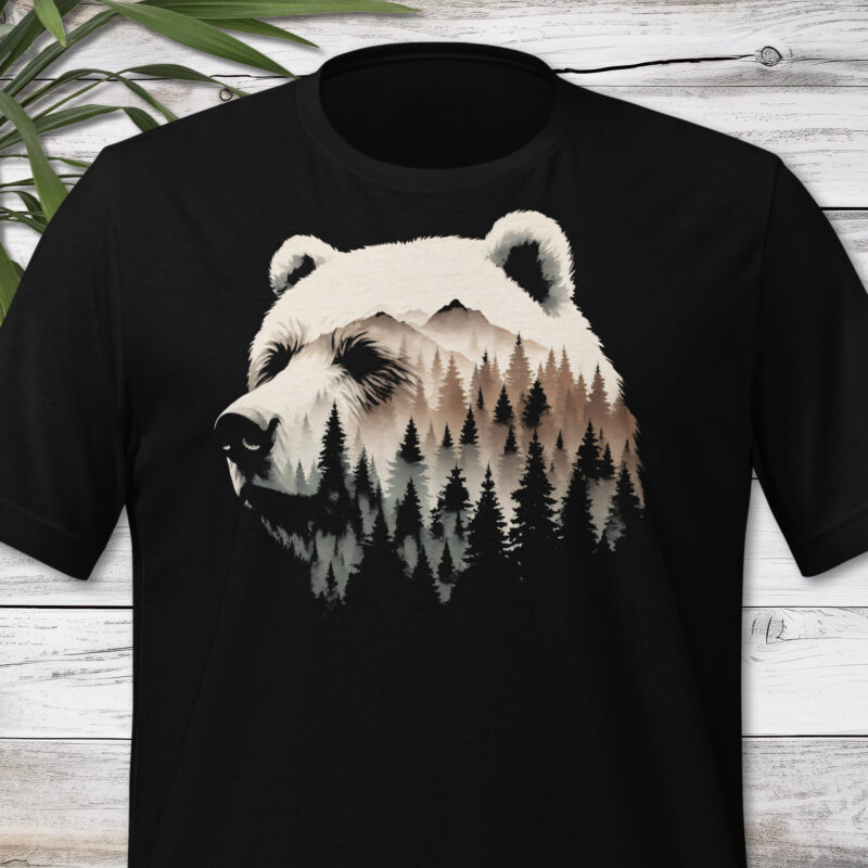 Bear T-shirt, Silhouette