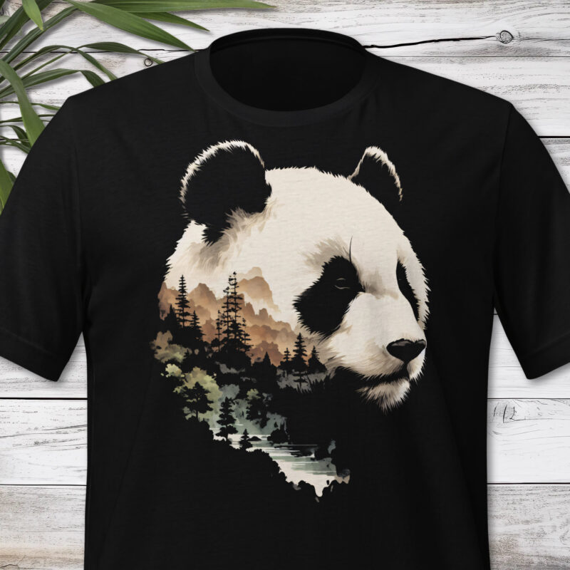 Panda T-shirt, Silhouette