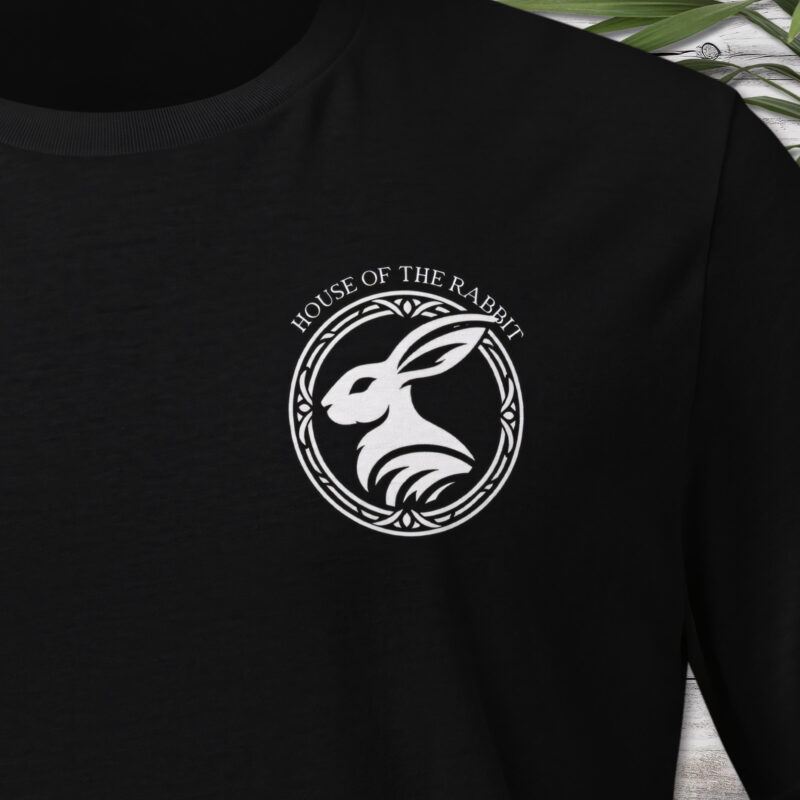 House of the Rabbit T-shirt, Pocket Print