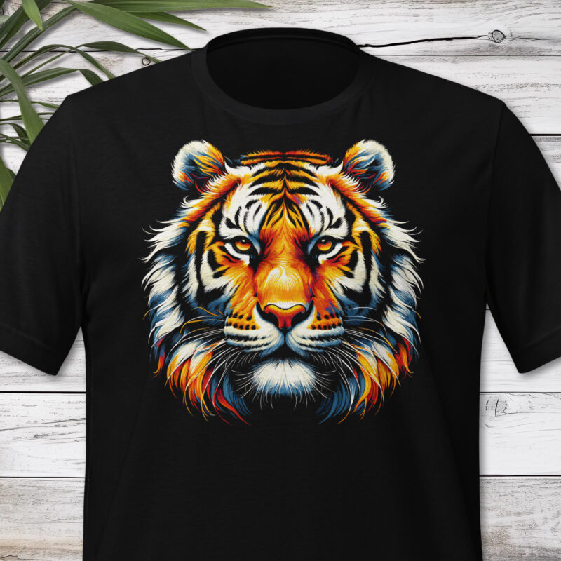 Tiger T-shirt, Vibrant